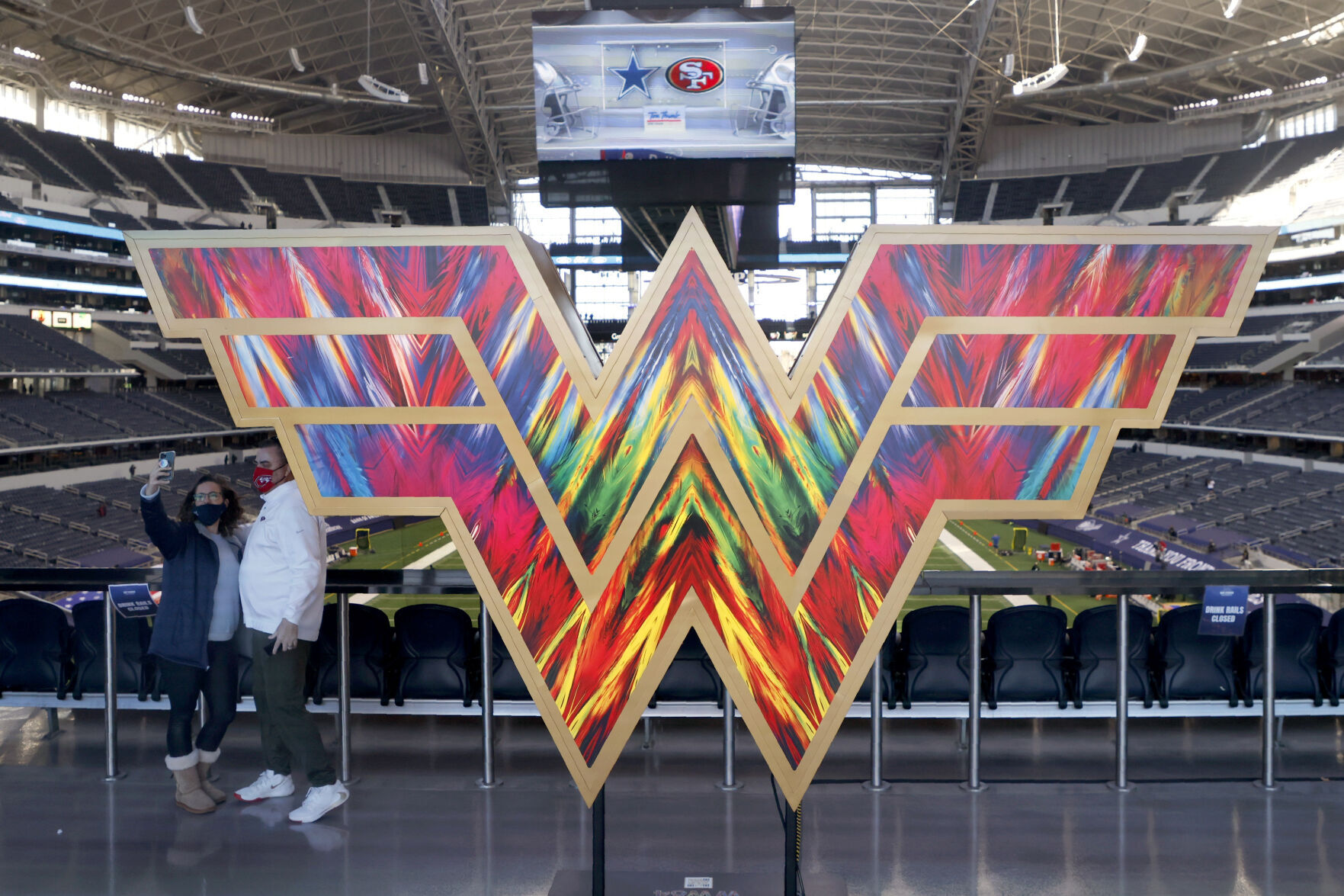 Film stunt ensemble: “Wonder Woman 1984”